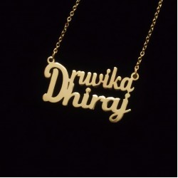 Double Name Pendent D042