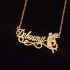 Double Name Pendent D164