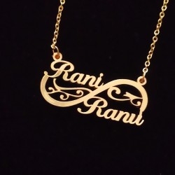Double Name Pendent D175