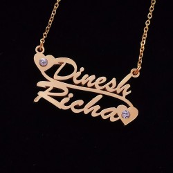Double Name Pendent D176
