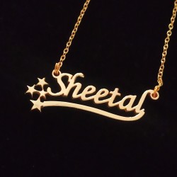 Double Name Pendent D124